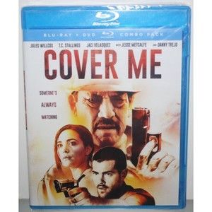 Cover Me Blu-Ray + DVD Jesse Metcalfe & Danny Trejo 2020 Action Suspense New